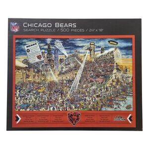 NFL Chicago Bears Joe Journeyman Search Jigsaw Puzzle, 500 Piecss